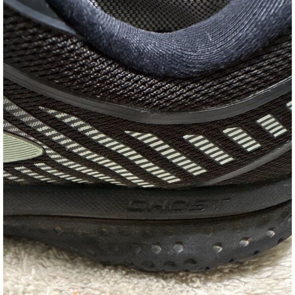 Brooks Ghost 12 GTX Running Shoes Womens Black Size 7.5 B Gore Tex Upper - Picture 4 of 14